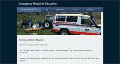 Desktop Screenshot of emergencyeducation.net