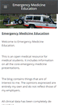 Mobile Screenshot of emergencyeducation.net