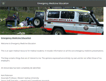 Tablet Screenshot of emergencyeducation.net